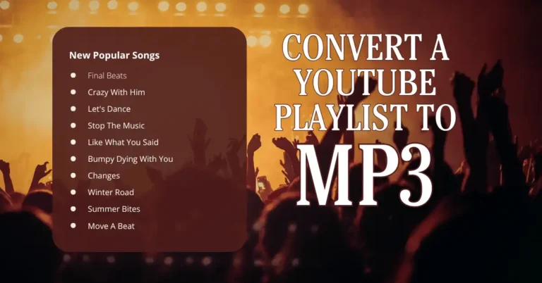 Convert a YouTube Playlist to MP3